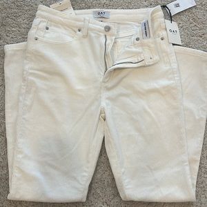 White high rise skinny Jean